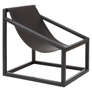 Kendari Black Cubic Frame Chair - PN Home