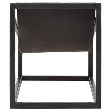 Kendari Black Cubic Frame Chair - PN Home