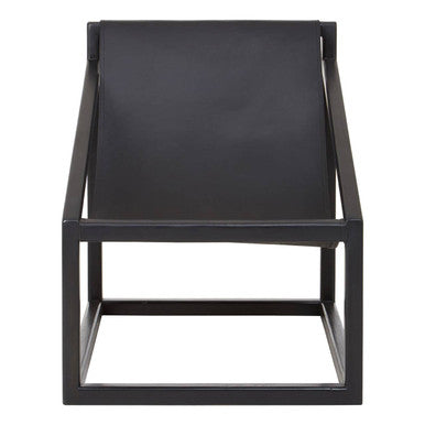 Kendari Black Cubic Frame Chair - PN Home