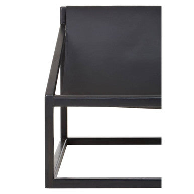 Kendari Black Cubic Frame Chair - PN Home