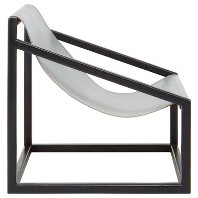 Kendari Grey Cubic Frame Chair - PN Home