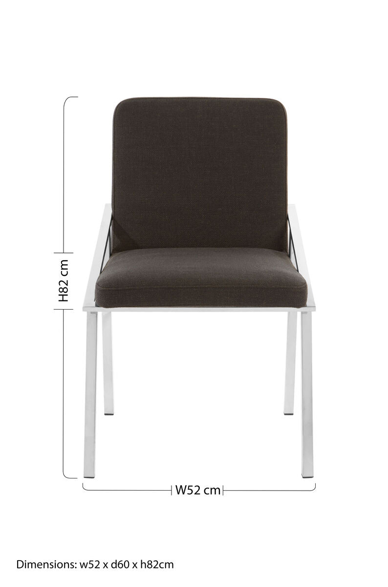 Piermount Black Dining Chair - PN Home