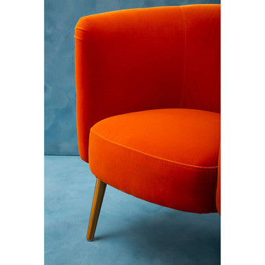 Manhattan Orange Tub Chair