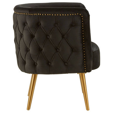 Manhattan Black Tub Chair - PN Home