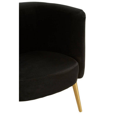 Manhattan Black Tub Chair - PN Home