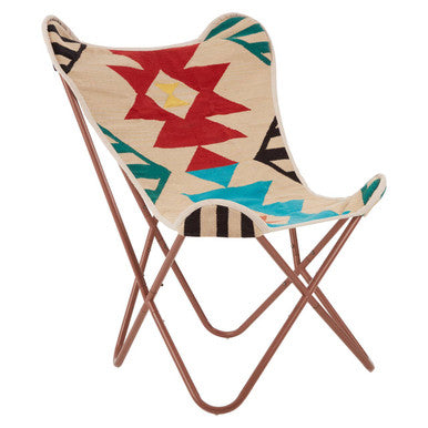 Cefena Multicolour Butterfly Chair - PN Home