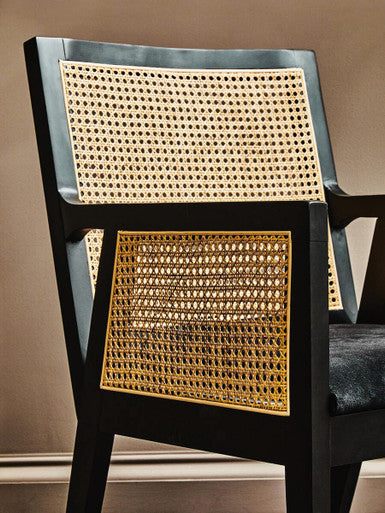 Corso Rattan Chair with Black Frame - PN Home