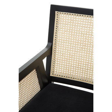 Corso Rattan Chair with Black Frame - PN Home