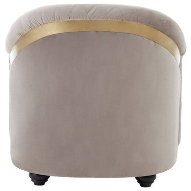Fifi Grey Velvet Chair - PN Home
