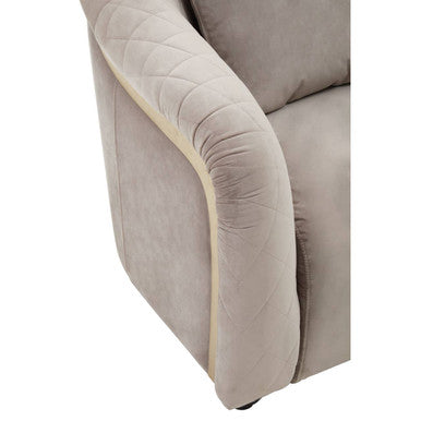 Fifi Grey Velvet Chair - PN Home