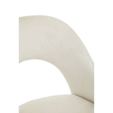 Dani Stone Velvet Dining Chair