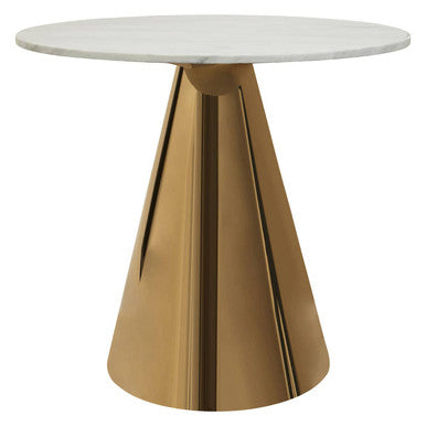 Azalea White Marble Top Dining Table - PN Home