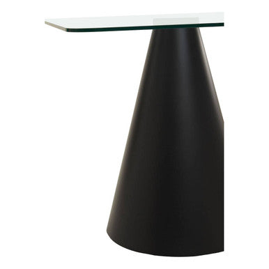 Azalea Square Clear Glass Top Dining Table - PN Home