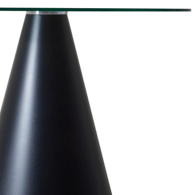 Azalea Black Conical Base Dining Table