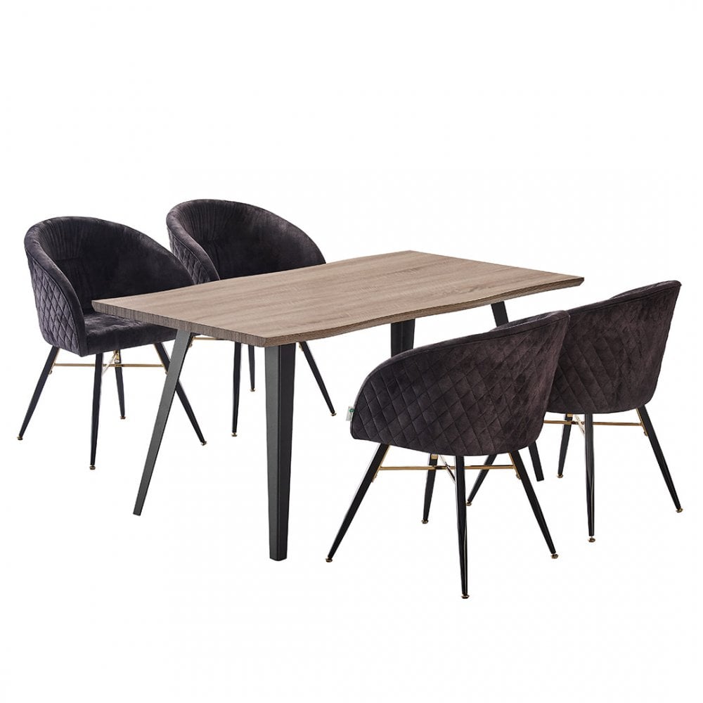 Vittorio Rocco LUX Dining Set