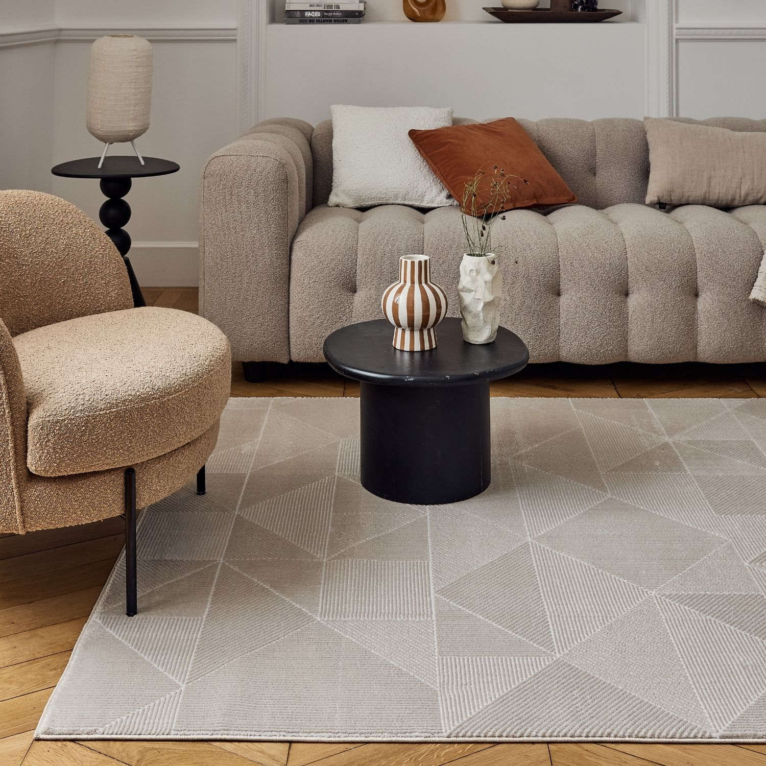 Carmel Beige Rug Abstract | 6000 - PN Home