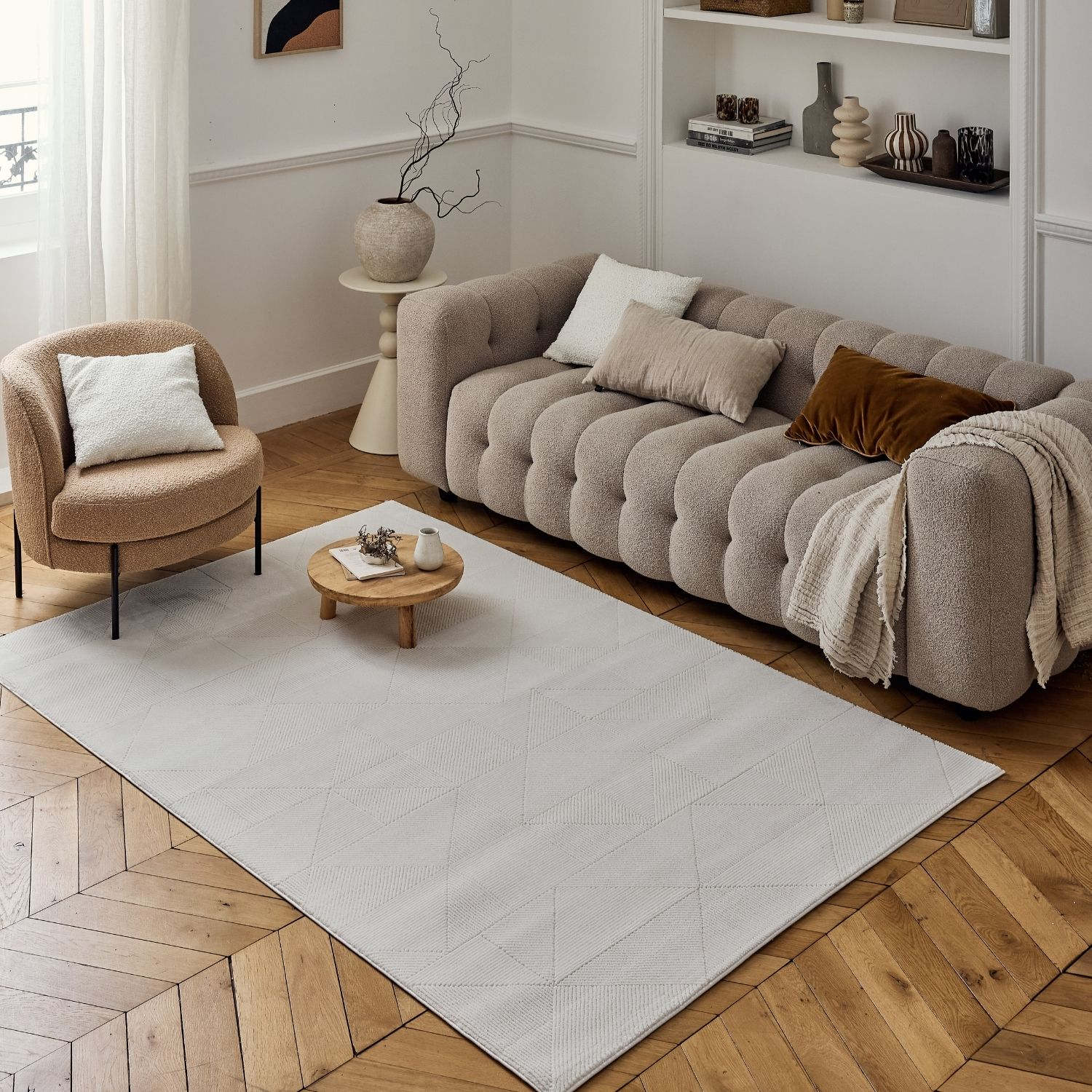 Carmel Cream Rug Abstract | 6000 - PN Home