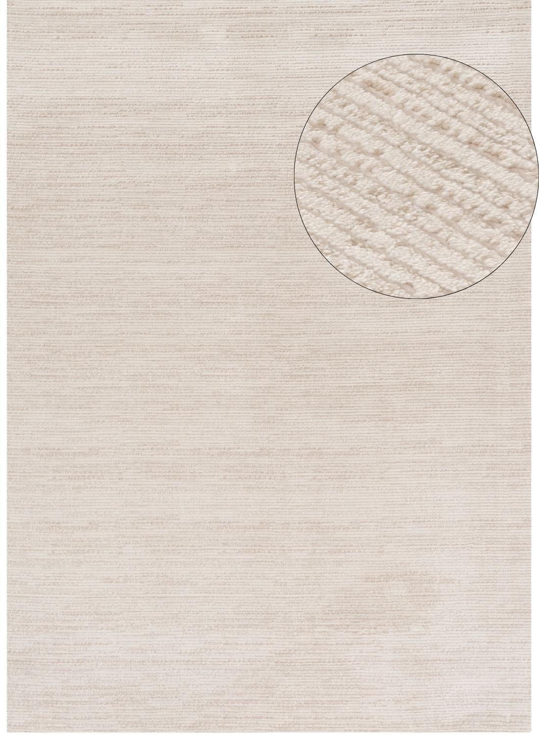 Carmel Cream-Beige Striped Rug | 6010 - PN Home