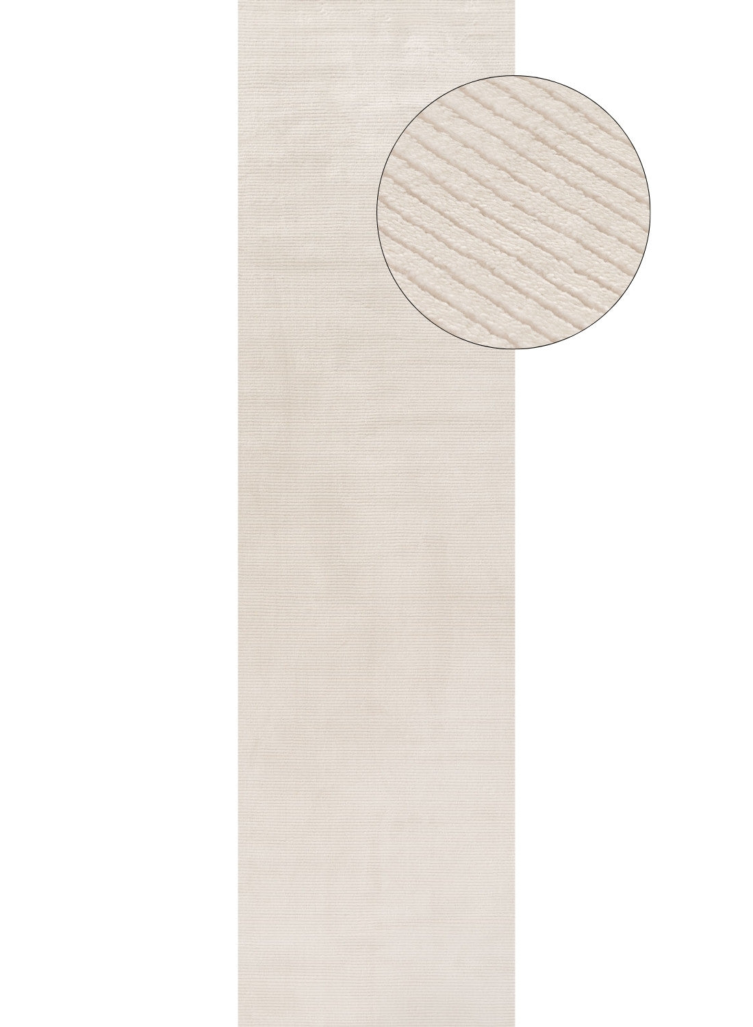 Carmel Cream Striped Rug | 6010 - PN Home