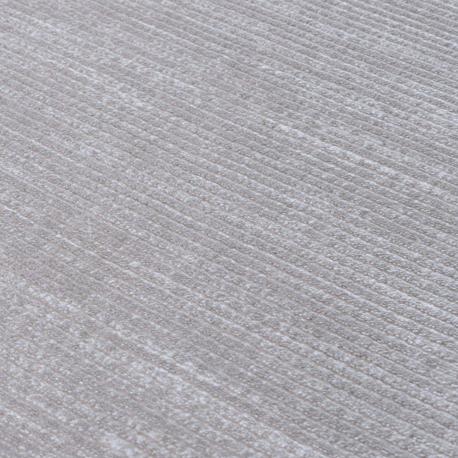 Carmel Grey-Cream Striped Rug | 6020 - PN Home