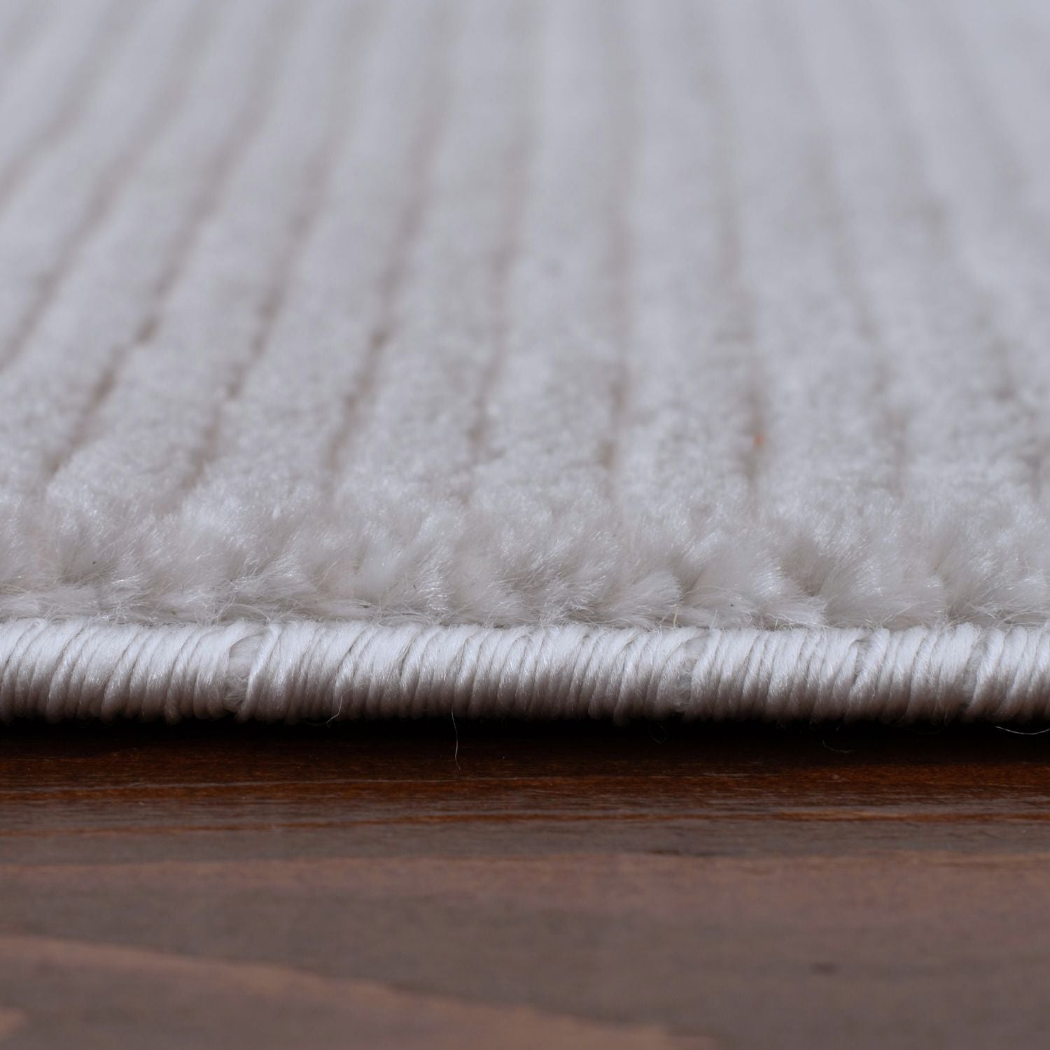 Carmel Grey-Cream Striped Rug | 6020 - PN Home