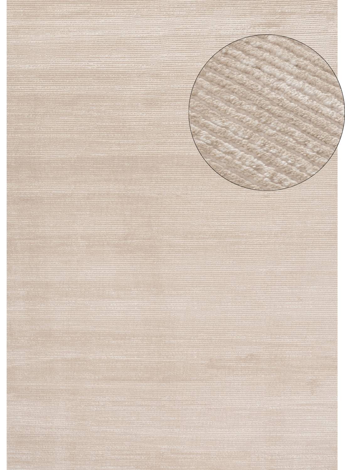 Carmel Beige-Cream Striped Rug | 6020 - PN Home
