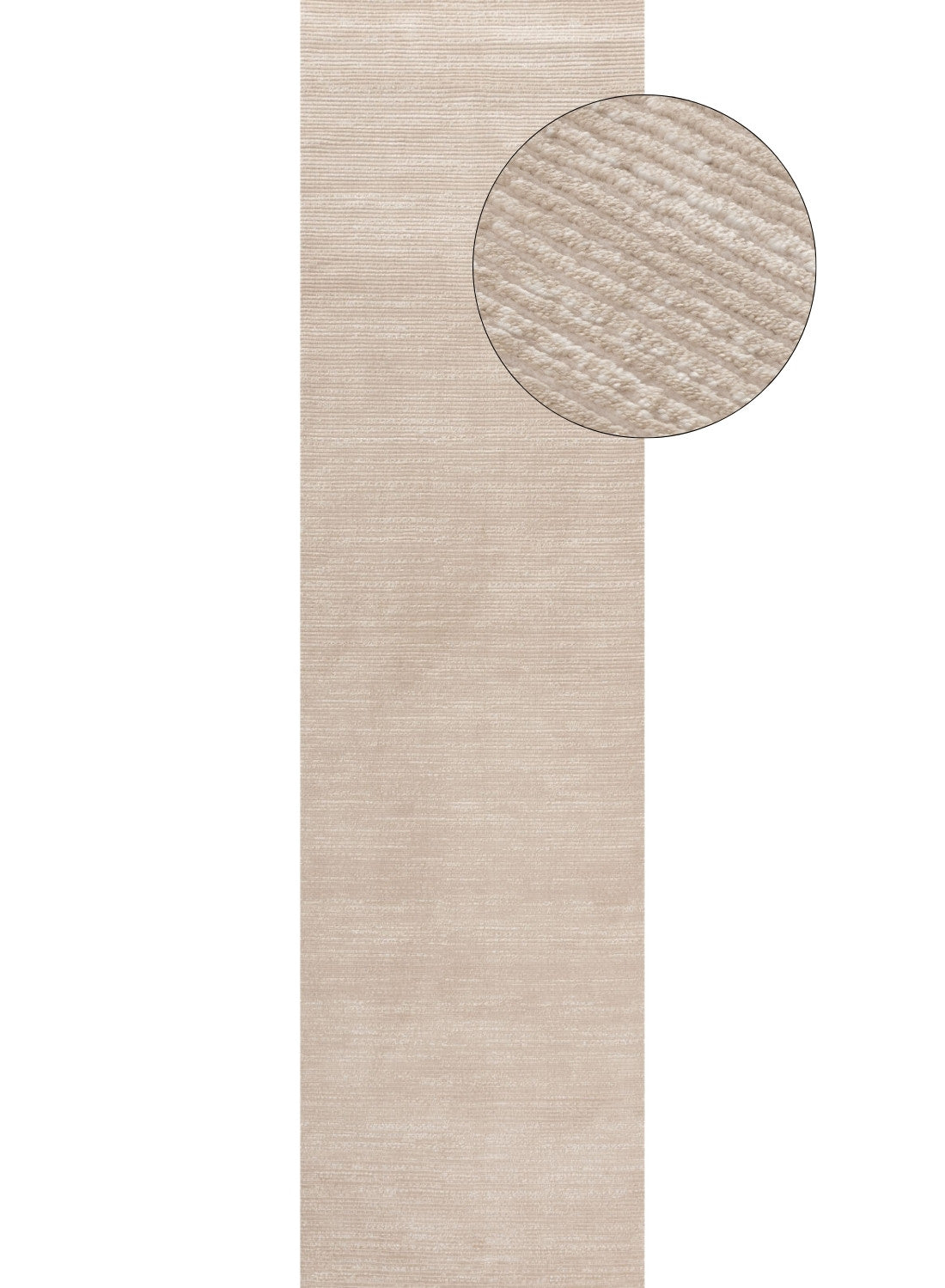 Carmel Beige-Cream Striped Rug | 6020 - PN Home