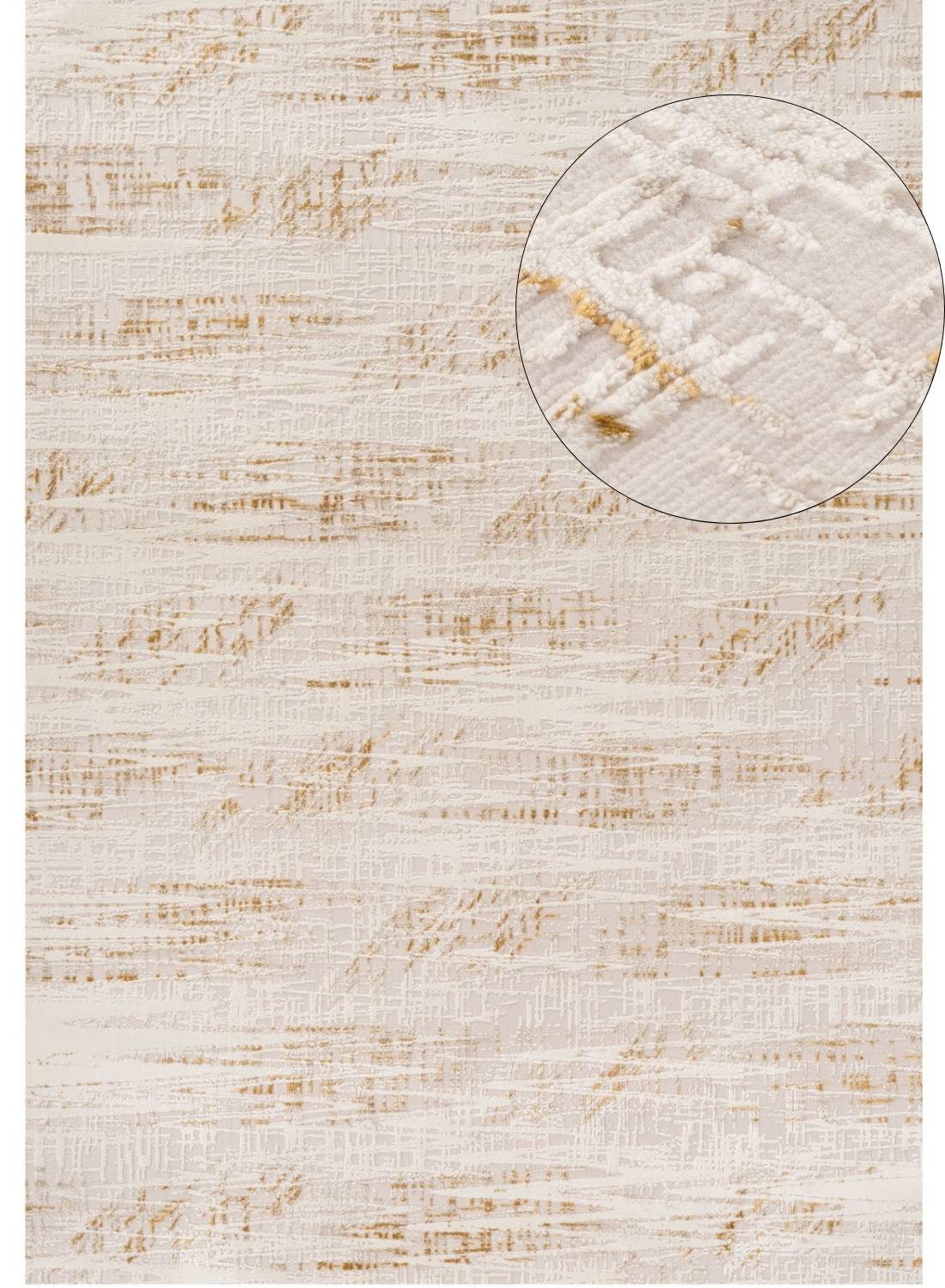 Carmel Cream-Gold Abstract Rug | 6030 - PN Home