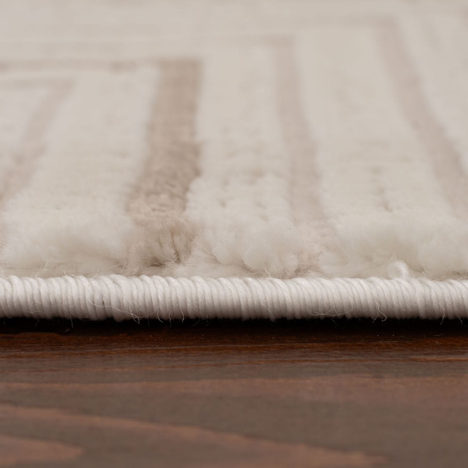 Carmel Cream-Beige Geometric Rug | 6040 - PN Home