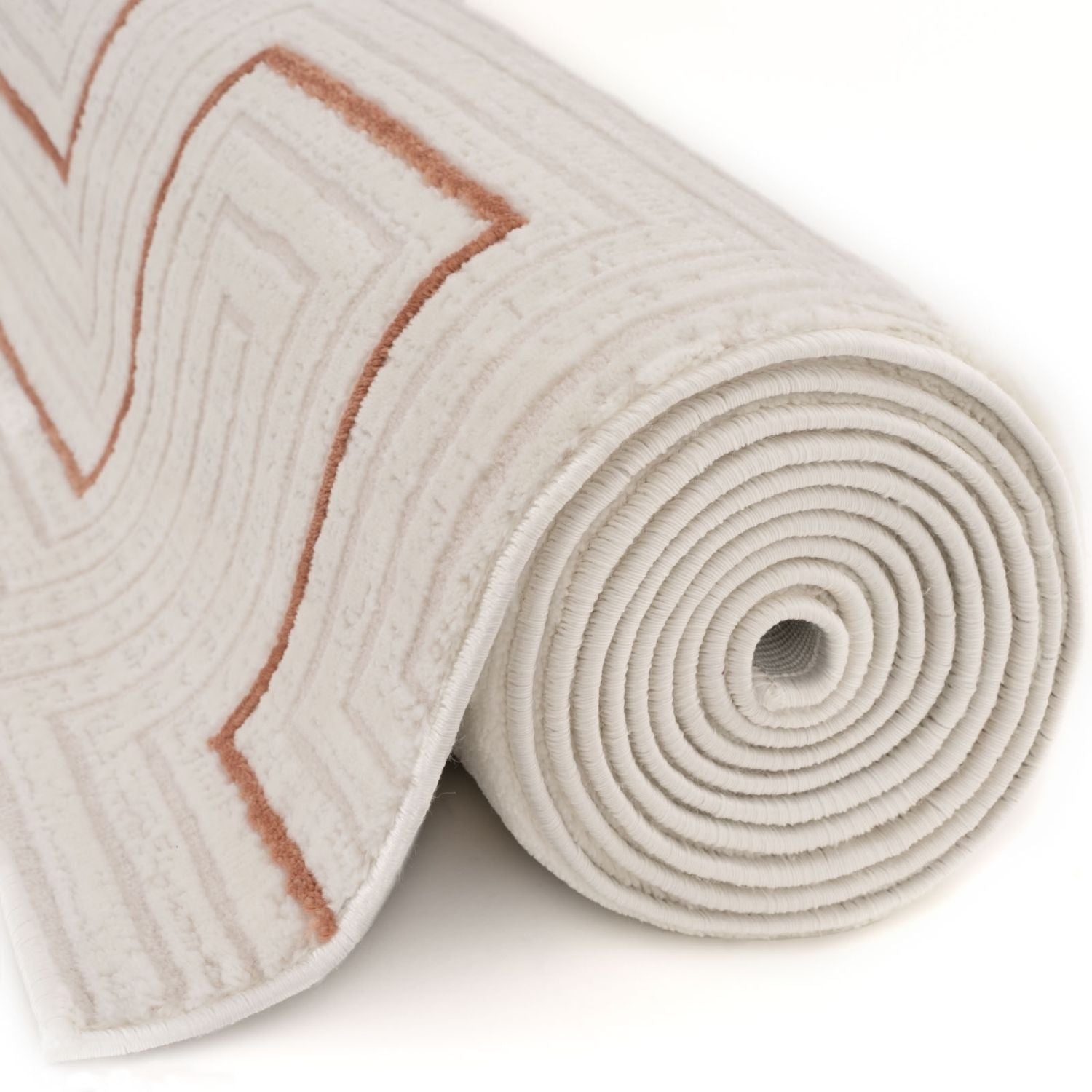 Carmel Cream-Terra Geometric Rug | 6040 - PN Home