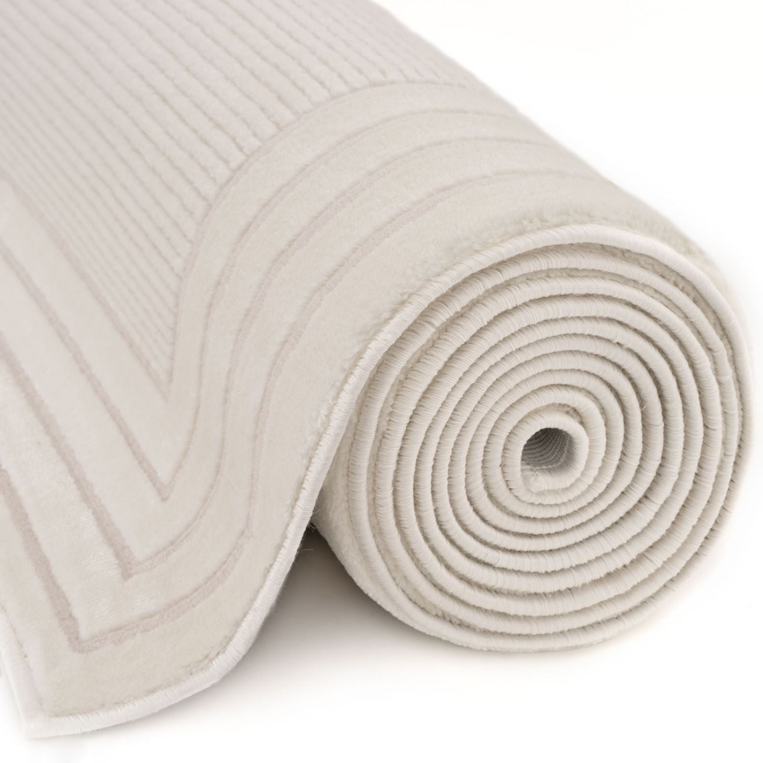 Carmel Cream Bordered Rug | 6060 - PN Home