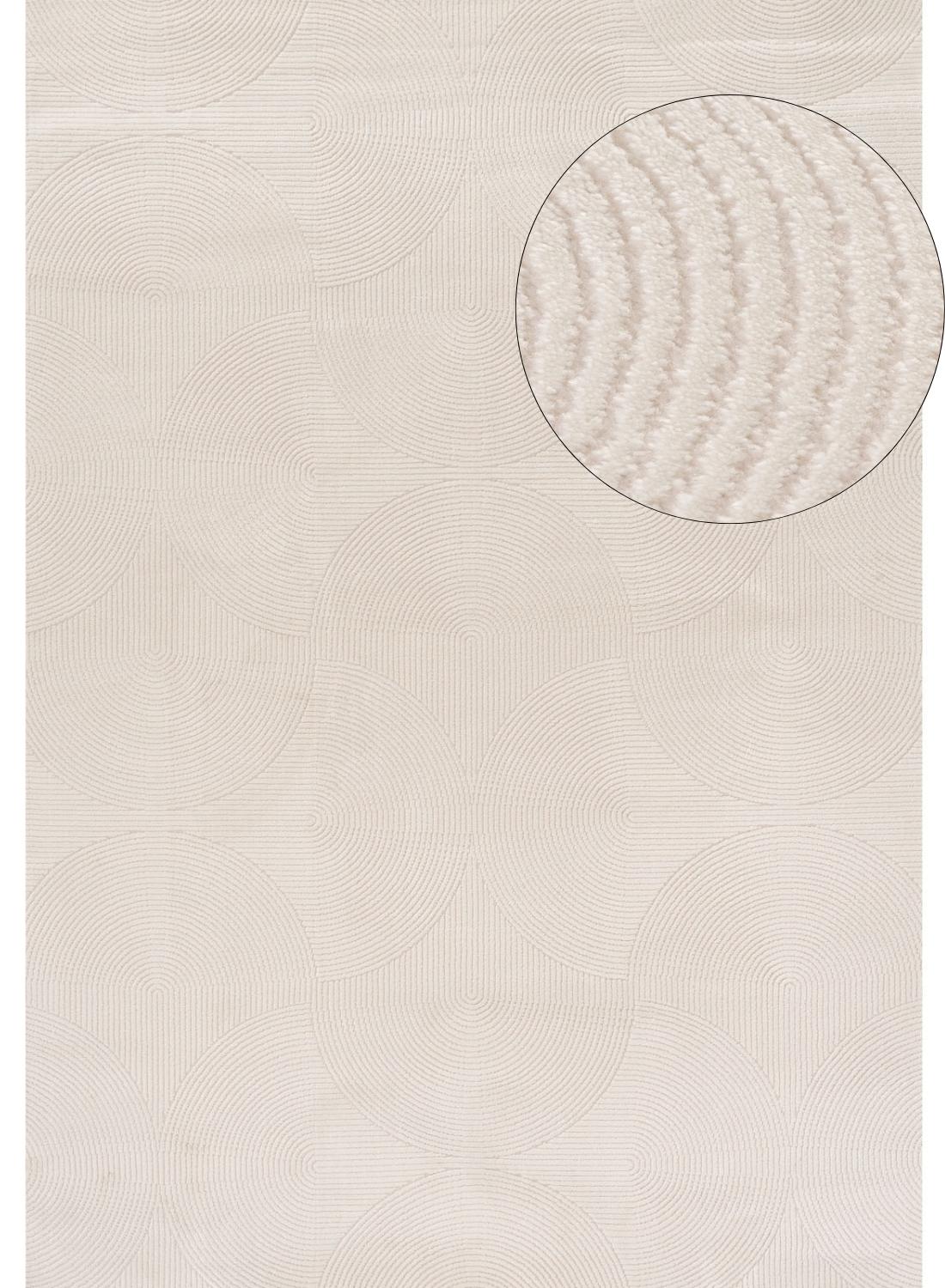 Carmel Cream Geometric Rug | 6070 - PN Home