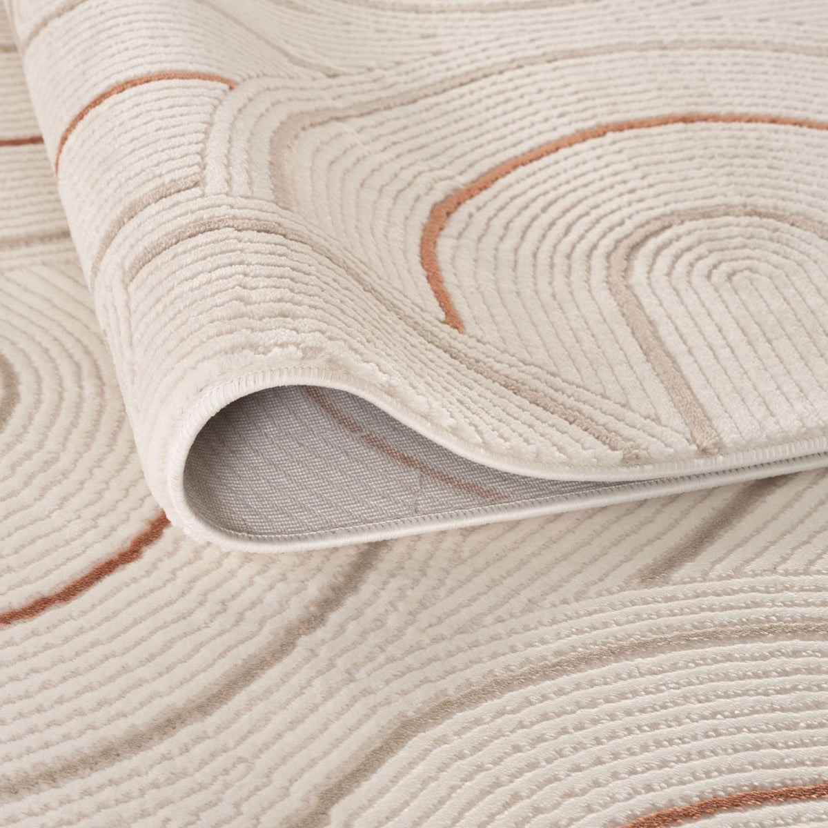 Carmel Cream-Terra Geometric Rug | 6070