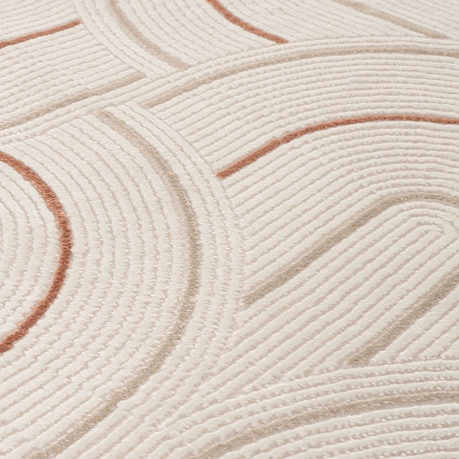 Carmel Cream-Terra Geometric Rug | 6070 - PN Home