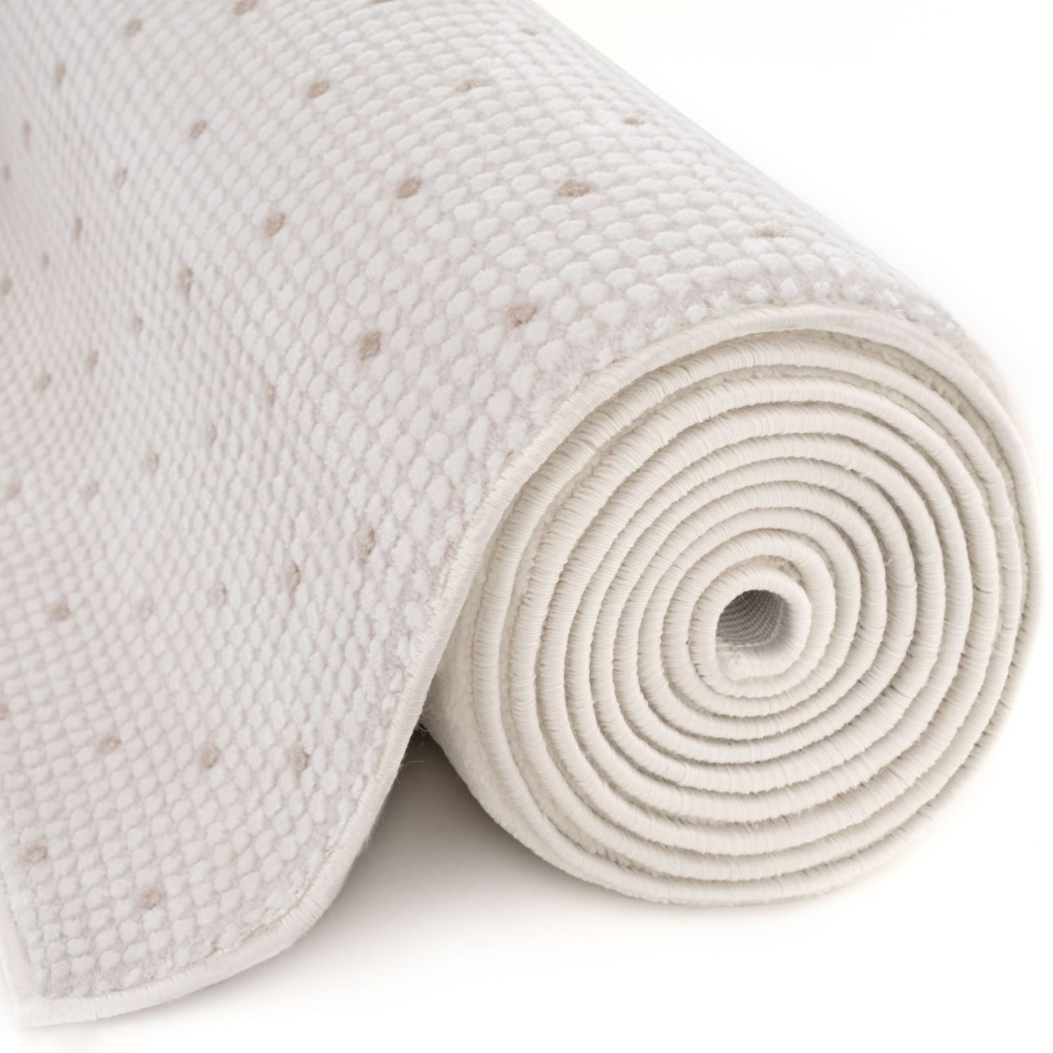 Carmel Cream-Beige Dots Rug | 6080 - PN Home