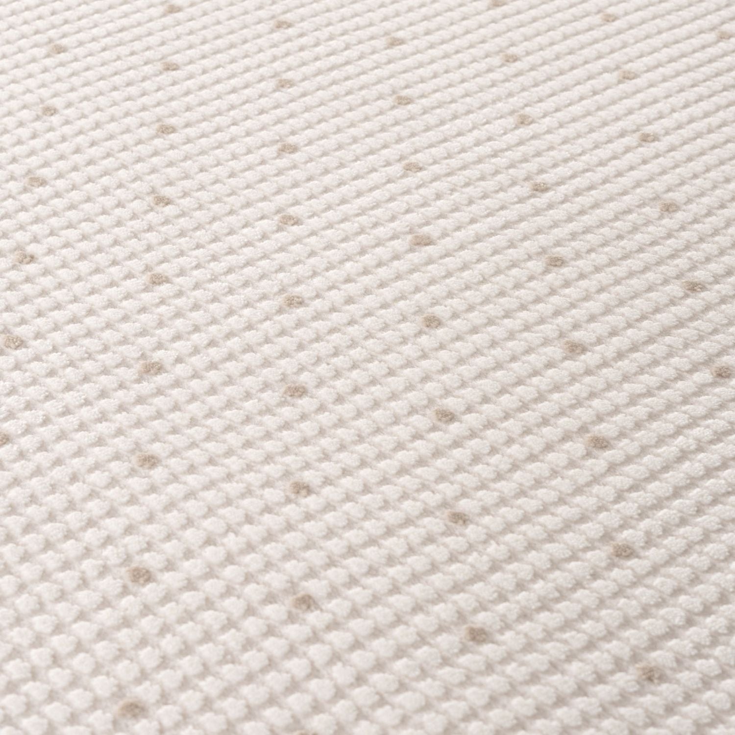 Carmel Cream-Beige Dots Rug | 6080 - PN Home