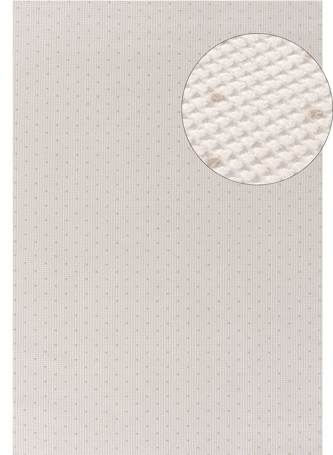 Carmel Cream-Beige Dots Rug | 6080 - PN Home