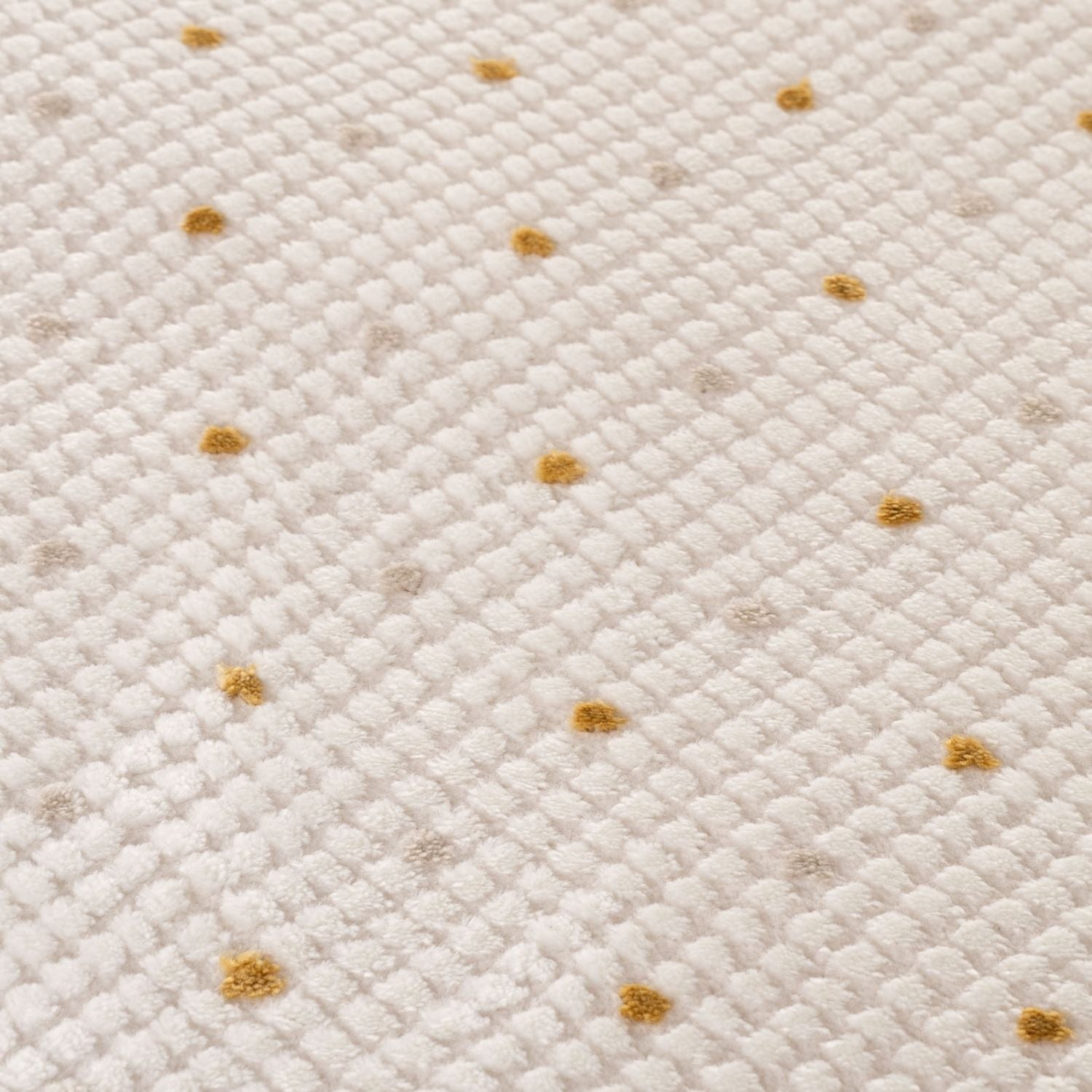 Carmel Cream-Gold Dots Rug | 6080 - PN Home
