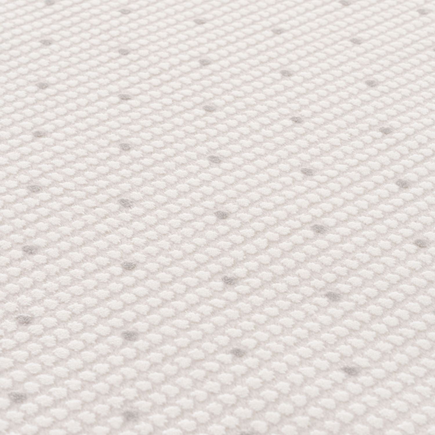 Carmel Cream-Grey Dots Rug | 6080 - PN Home