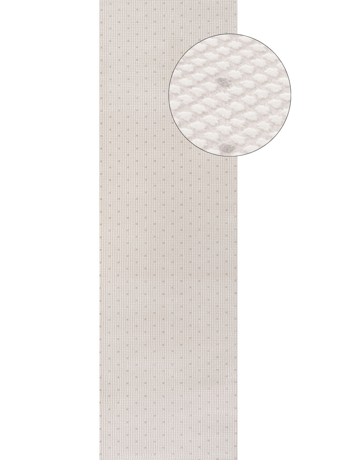 Carmel Cream-Grey Dots Rug | 6080 - PN Home
