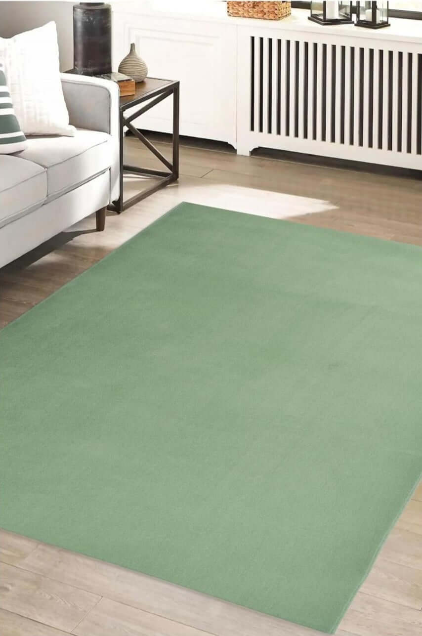 Maestro Solid Green Rug - PN Home