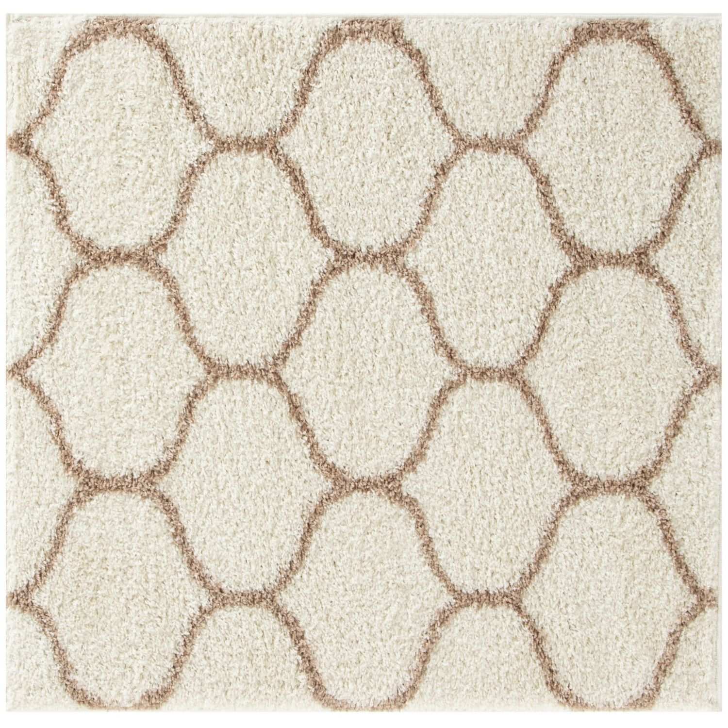 Moroccan Ivory Shaggy Rug | 630 - PN Home
