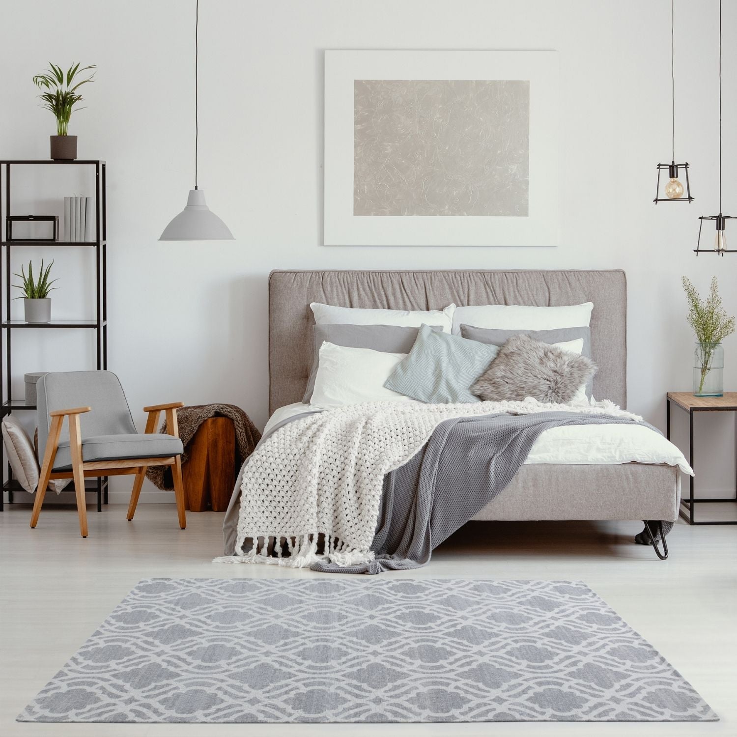 Washable Rug Carina Grey | 6901G - PN Home
