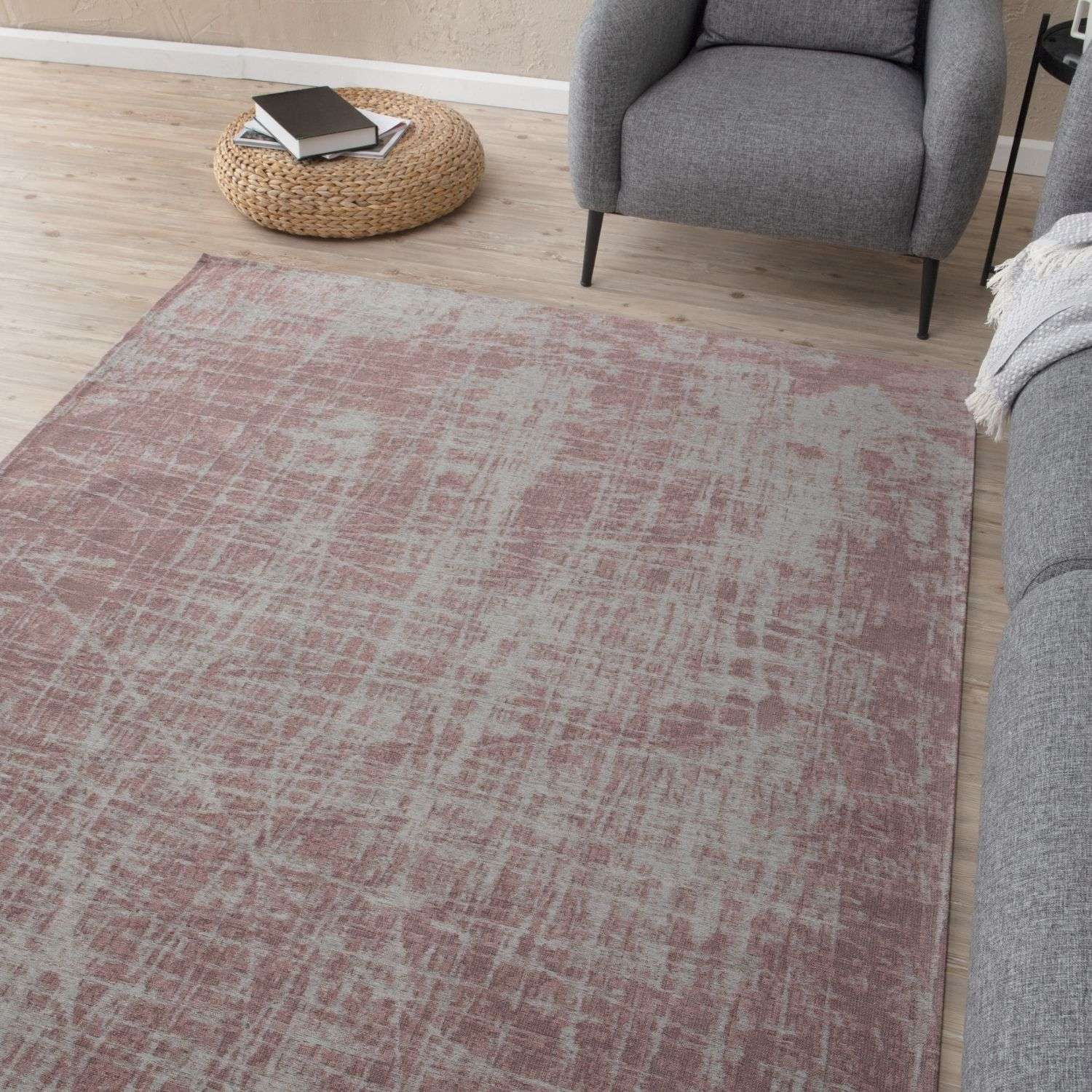 Washable Rug Carina Pink | 6920P - PN Home