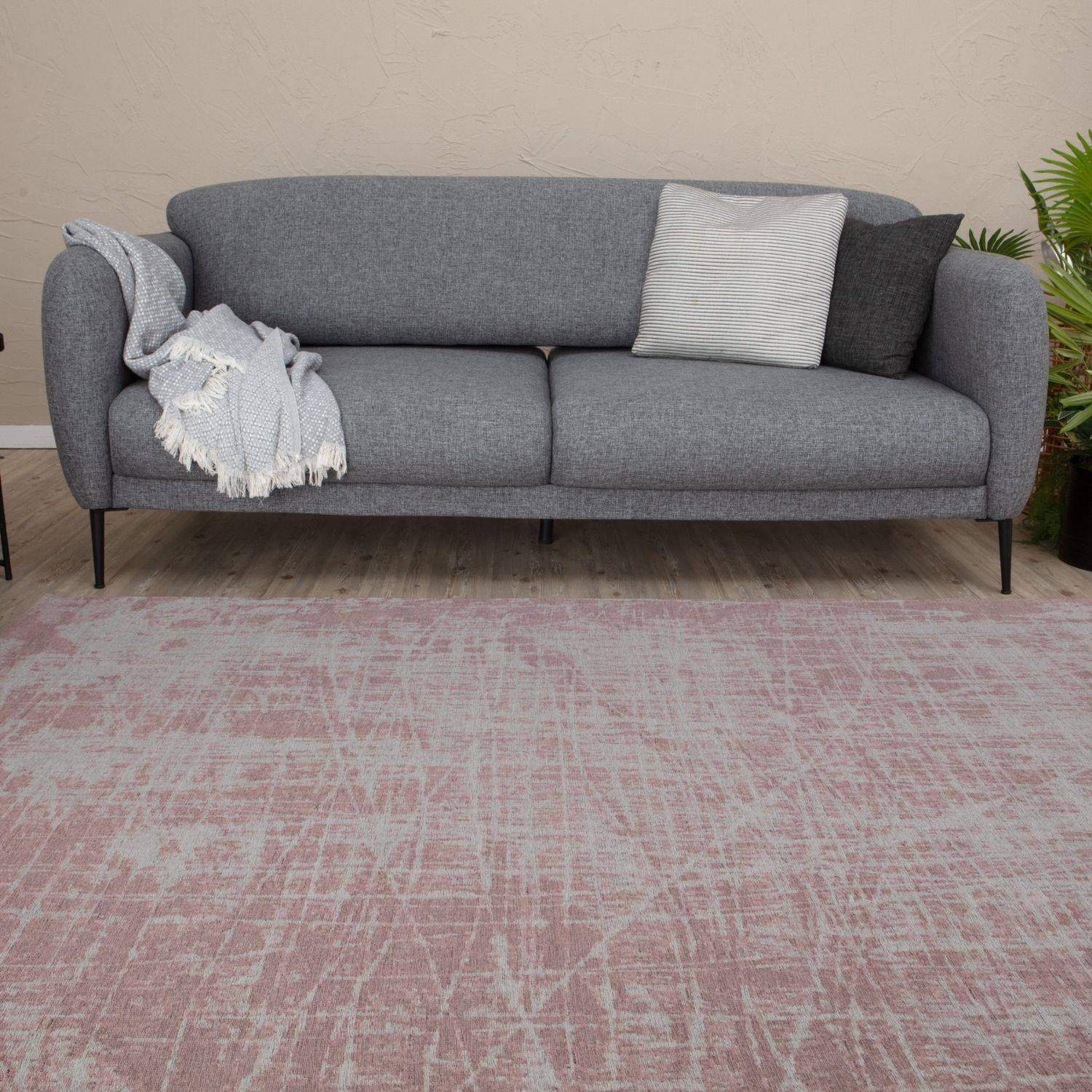 Washable Rug Carina Pink | 6920P - PN Home