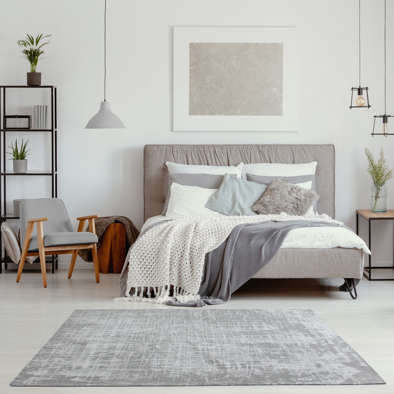 Washable Rug Carina Grey | 6921G - PN Home