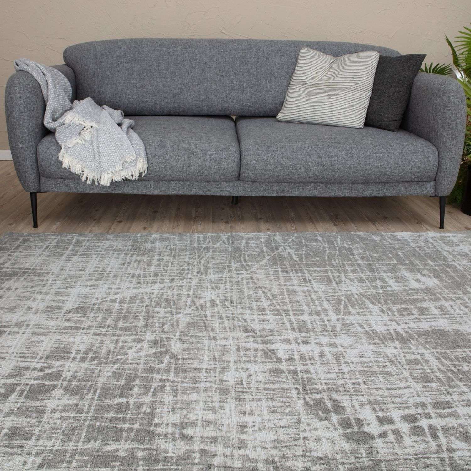 Washable Rug Carina Grey | 6921G - PN Home