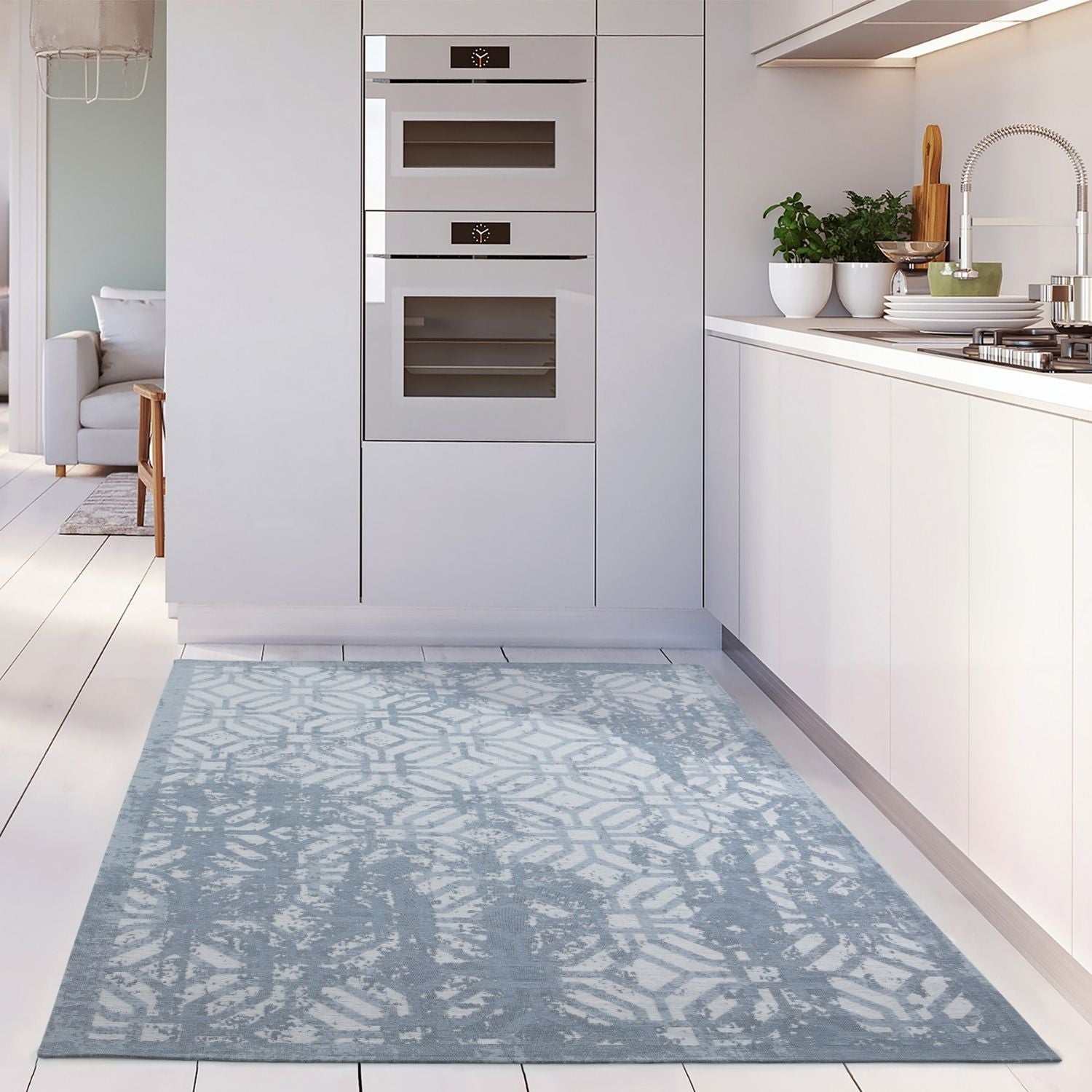 Washable Rug Carina Blue | 6931B - PN Home