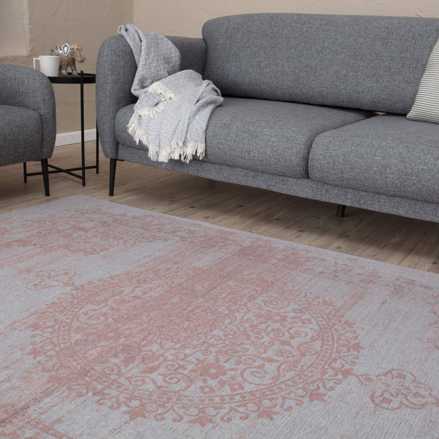 Washable Rug Carina Pink | 6941P - PN Home