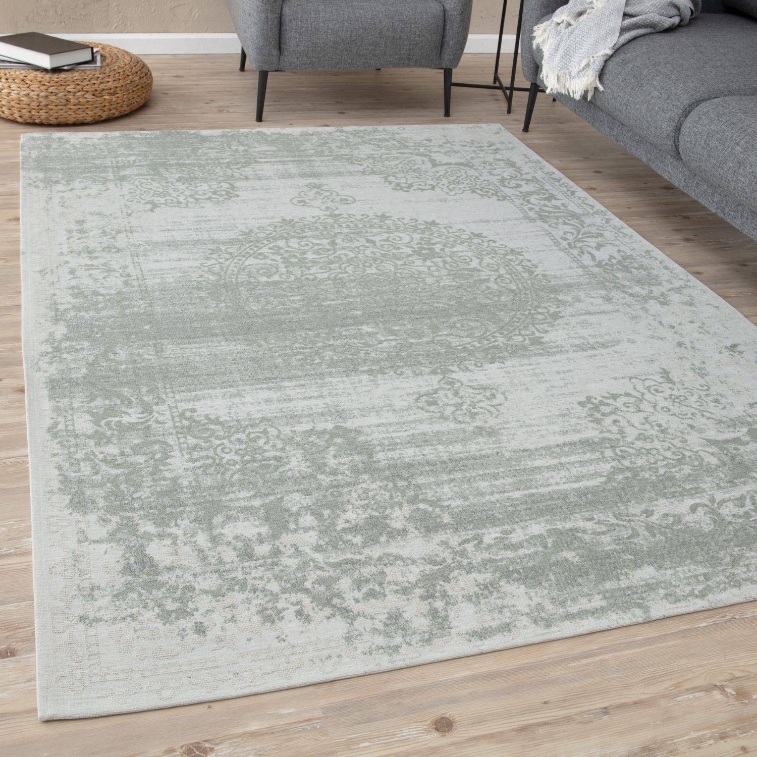 Washable Rug Carina Green | 6944 - PN Home